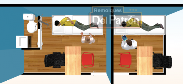 Consultorio Doble para Diagnostico CCD-6M-A