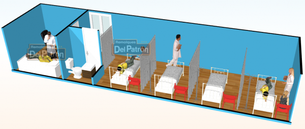 Clínica Móvil de Hospitalización y Atención CCH-11M-A - Imagen 7