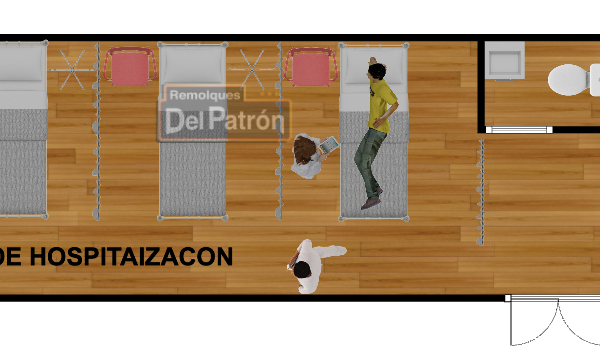 Clínica Móvil de Hospitalización y Atención CCH-11M-A