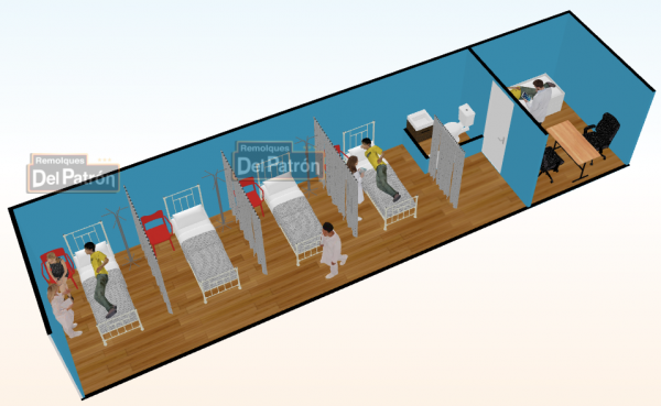 Clínica Móvil de Hospitalización y Atención CCH-11M-A - Imagen 2