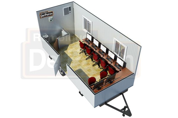 Oficinas Móviles OF-6M-B